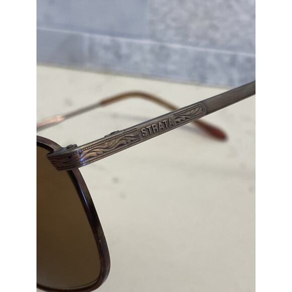 Vintage Serengeti Eyewear Sunglasses STRATA 5585 Rare Tortuga Framed FRAMES ONLY - Picture 2 of 10